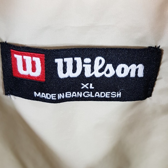 XL WINDBREAKER BY WILSON TAN/BLUE (174) - Picture 5 of 5